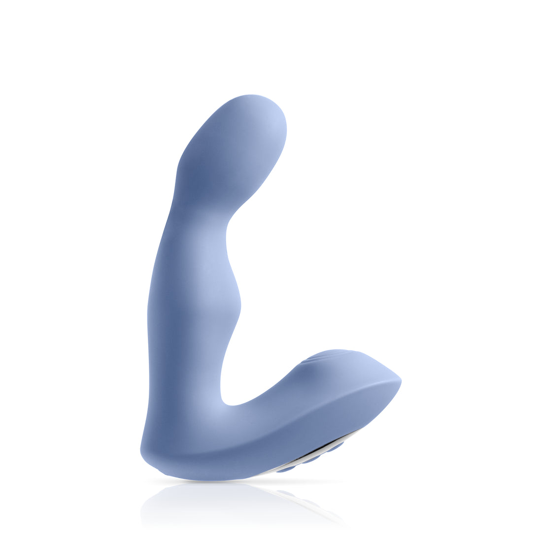 JimmyJane Pulsus P-Spot Vibrating Silicone Anal Sex Toy with Remote Control, Blue