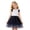 A-White259, variant on Girls Summer Sleeveless Dress Glitter Star Moon Sequins Patchwork Mesh Tutu Mini Dress For Kids Toddler 2-9Y Sweet Dresses