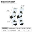 thumbnail image 2 of Balery Sea Turtle Calcetas Largas con Estampado para Hombre y Mujer – Suaves y Transpirables, Talla Única (US 5-11), 2 of 6