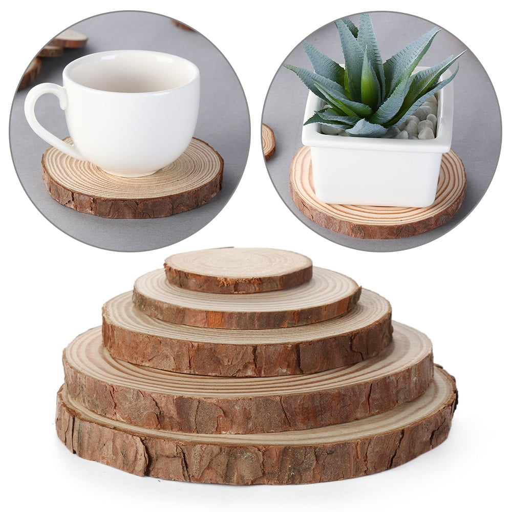 Home Decor Tea Coffee Cup Pad Wood Coasters Table Decoration Mug Mat