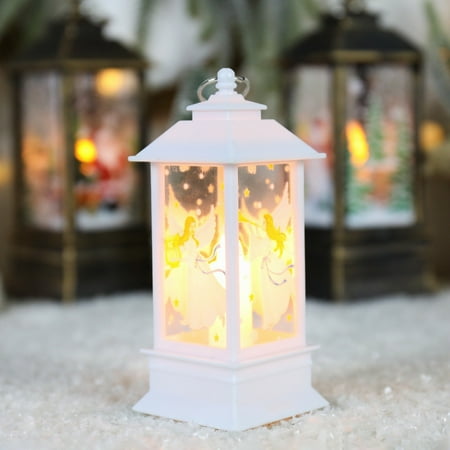 

GZQJFMY Night Lights A Small Lamp Outdoor Candle Decoration Led Light Christmas Candle Christmas Decoration Desktop Decoration