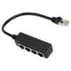 thumbnail image 2 of RJ45 RJ45 Divisor de cable Ethernet One Point Four Ethernet Cable Splitter ABS PCB RJ45 Splitter Adaptador Para Computadora Portátil, 2 of 7