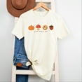 thumbnail image 4 of S.W.Smiley Fall Icons - Women's Short Sleeve Graphic T-Shirt, 4 of 12