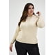 thumbnail image 1 of Suéter con perlas Roman Fashion Tallas Extras 9849 Beige 36, 1 of 7