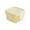 Yellow, variant on Huayishang Storage Rack, Kitchen Essentials Clearance Sale Mini Plastic Food Storage Containers with Lids Small Airtight Containers Square School Lunch Containers for Children Leftover
