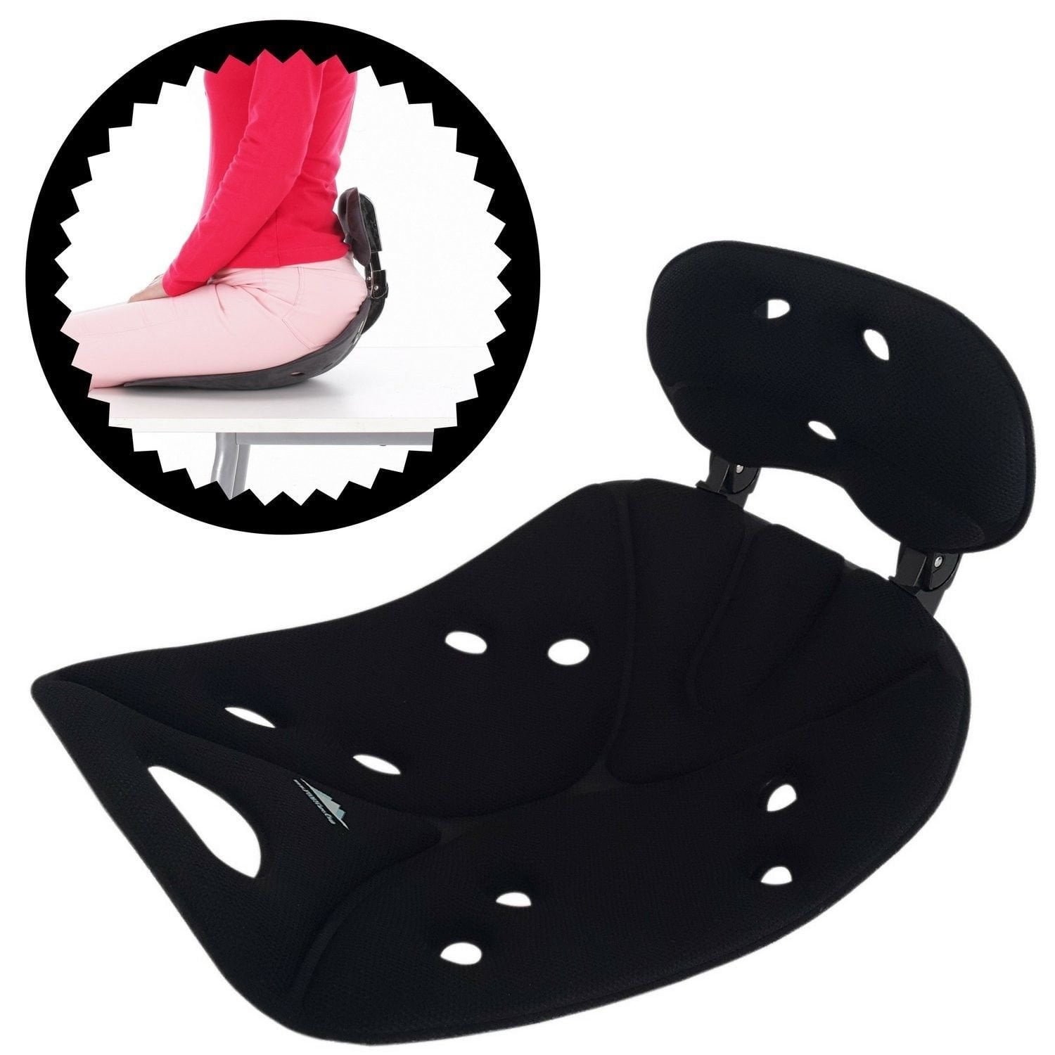 Posture Corrector Lumbar Back Support Seat Cushion by FOMI Care