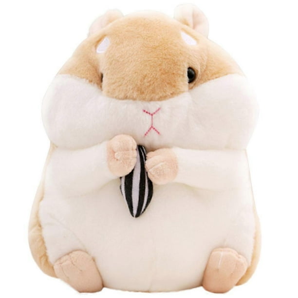 Cute Plush Hamster Stuffed Animal Doll for Soft Room Decoration – Cozy and Huggable Design