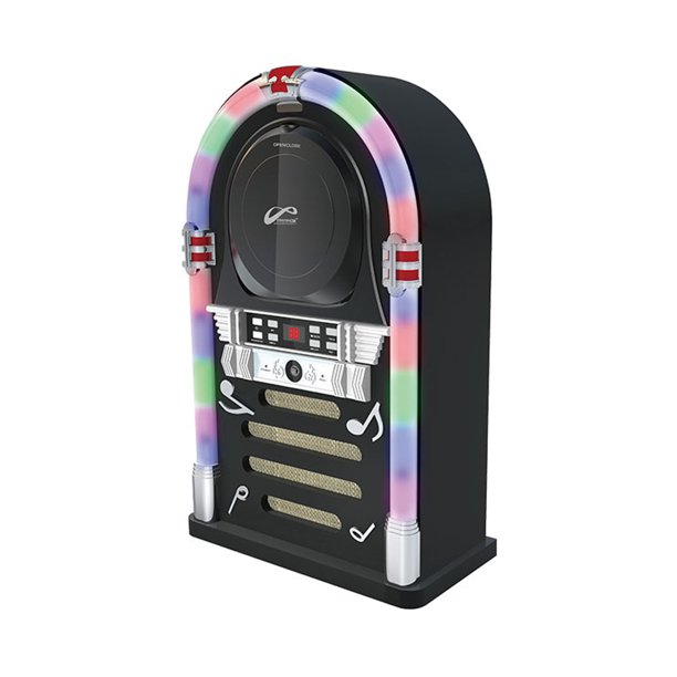 PPG CD Jukebox Speaker System with Color Changing Lights and Bluetooth Wireless Technology