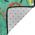 thumbnail image 4 of Funny Animals in Jungle Shaggy Area Rug, Rugs for Living Room Bedroom Non Slip Door Mat Indoor Carpet Machine Washable Nursery Home Decor Floor Mats for Entryway 60x39in-#, 4 of 5