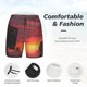 thumbnail image 3 of Fotbe Sunset Western Desert Cowboy Traje de Baño para Hombre – Shorts de Natación de Secado Rápido con Forro y Bolsillos-XX-Large, 3 of 6