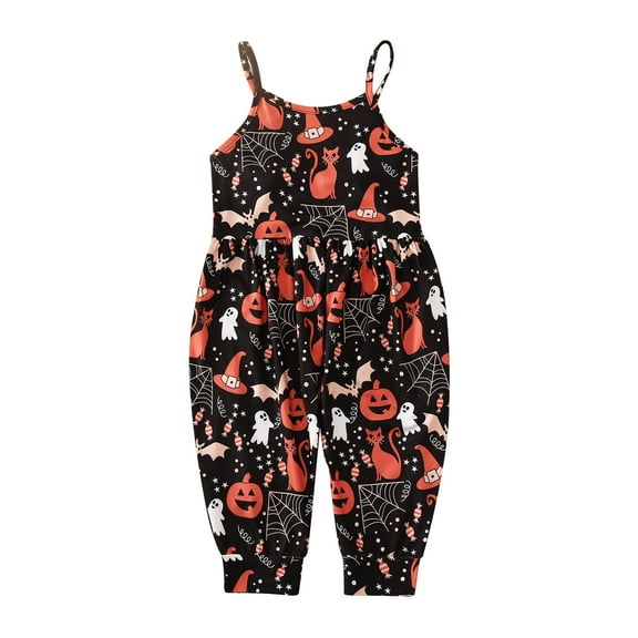 FDDMis Halloween Girls Outfit Boys 3t Outfits Girls Outfits Size 6 Winter Clothes for Toddler Girls Baby Girl Clothes 18-24 Months Girls 10-12, Black 1-2 Years