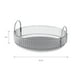 thumbnail image 4 of Organizador de maquillaje INVSSENE, giratorio 360°, 1 nivel, gris, 4 of 6