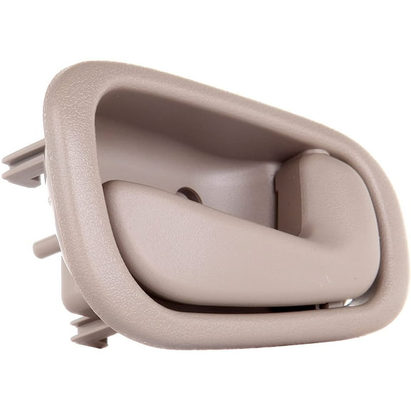 CCIYU Door Handle Interior Front Rear Driver Side Replacement fit for 1998-2002 for Toyota Corolla TO1352153 Beige