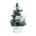 thumbnail image 1 of Mini Christmas Tree 30 cm PVC Potted Tabletop Decoration For Indoor Desktop Display, 1 of 8
