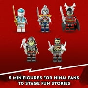 LEGO NINJAGO Zane’s Ice Dragon Creature 71786 Buildable Ninja Toy for 10 Year Olds, with Dragon Toy and 5 NINJAGO Minifigures Including Zane and Pixal