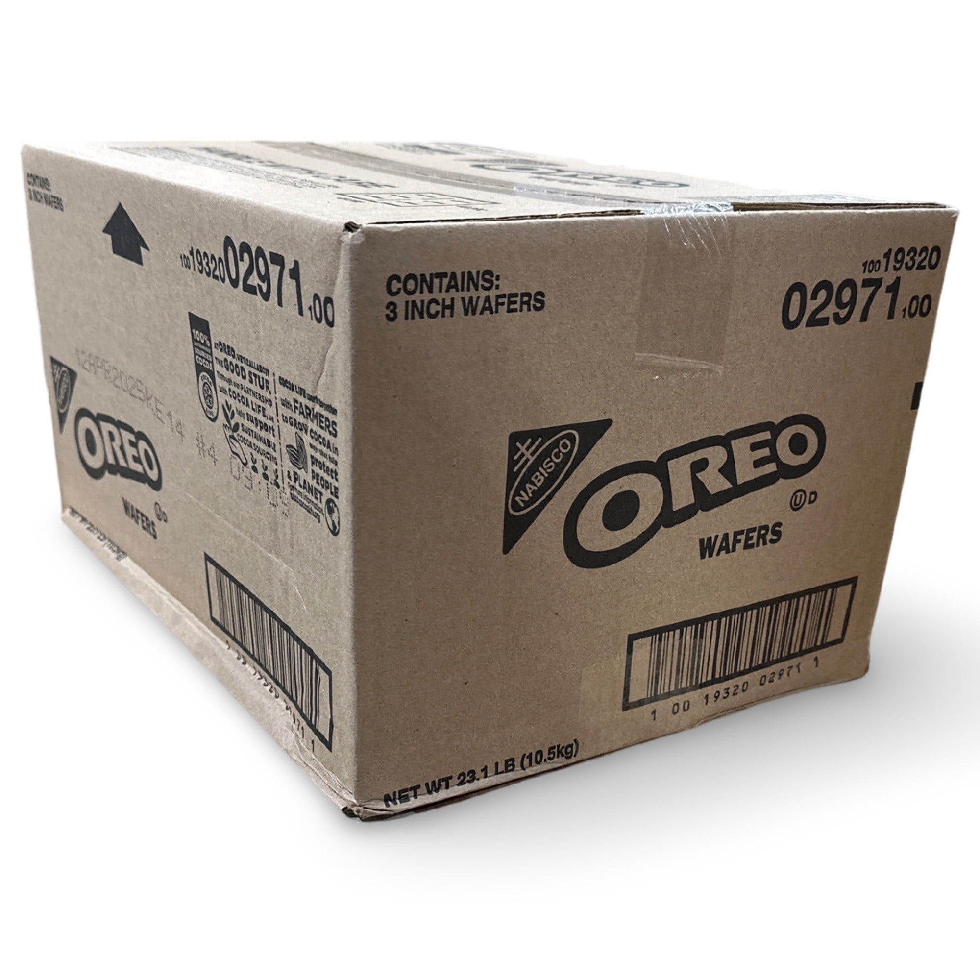 Oreo Chocolate Sandwich Cookies 3-inch Wafers