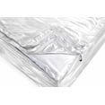 thumbnail image 3 of Silk Zip On Fitted Sheets Full XL Size 54X80 - Includes 2 Zip On Sheets +1 Bottom Fitted Base - Fit's 16” In Deep Pocket - Easy to Use,Soft,Smooth -Fitted Sheet-White - Color, 3 of 9