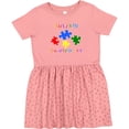 thumbnail image 3 of Inktastic Autism Awareness-puzzle Girls Toddler Dress, 3 of 5