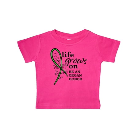 

Inktastic Life Grows On- be an Organ Donor Gift Baby Boy or Baby Girl T-Shirt