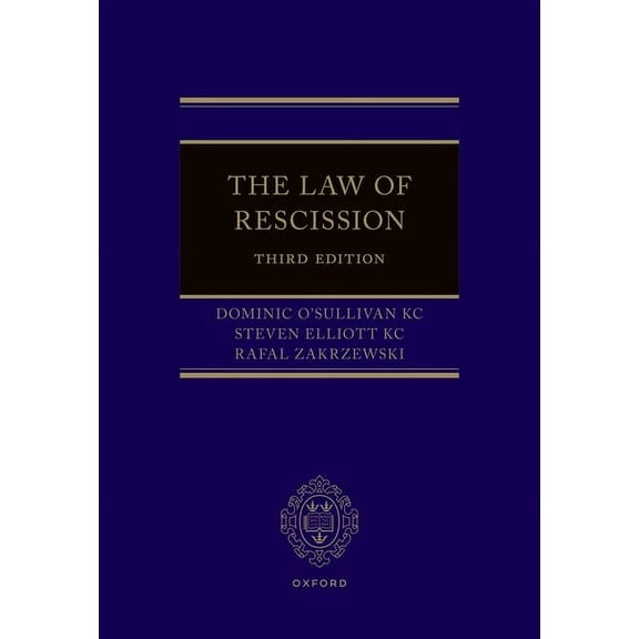 The Law of Rescission, (Hardcover)