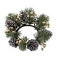 thumbnail image 2 of Anillo De Vela De Navidad, Corona, Suministros De Decoración, Candelabro Para El Hogar, Fiesta, Bar, Dorado, 2 of 8
