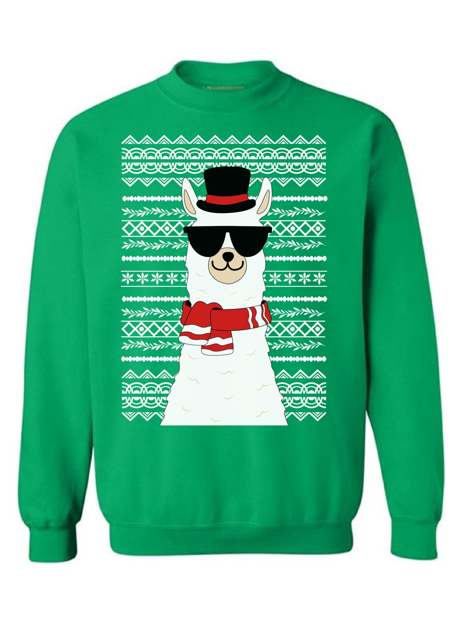 walmart llama sweater