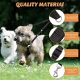 thumbnail image 3 of （Black）Adjustable Double Pet Training Leash No Tangle Dual Dog Leash Double Splitter Walking Training Leash for Two Dogs, 3 of 5