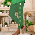 thumbnail image 2 of Pantalones de Yoga de Cintura Alta Día de San Patricio Impreso Corriendo Suelto Pantalones de Yoga Largos Traje de Pantalones de Mujer, 2 of 7