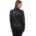 thumbnail image 2 of Scully Leather Black Zip Front Womens Jacket, 2 of 2