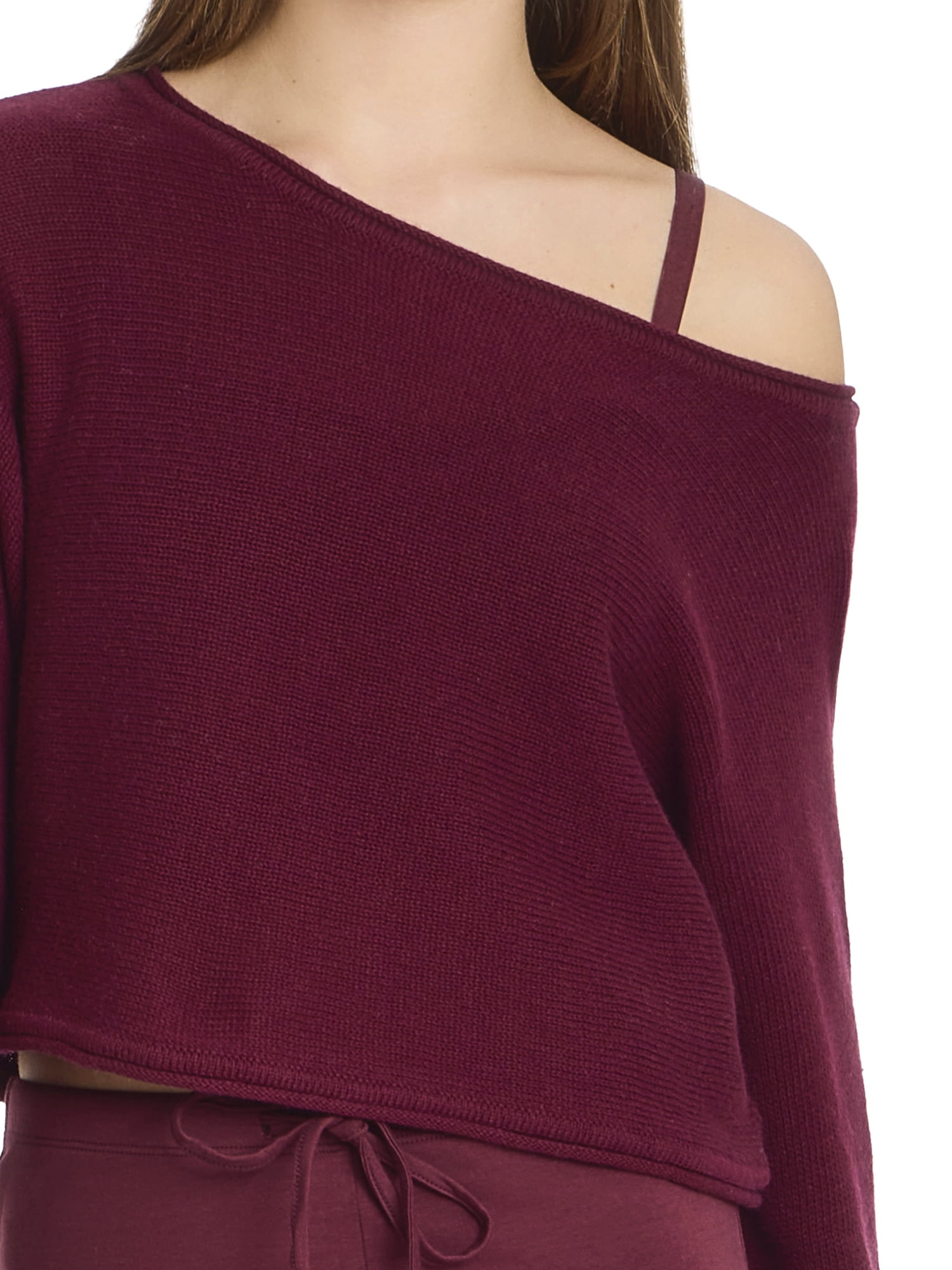 Mills by Millie Bobby Brown Women's Off The Shoulder Pullover, Sizes XXS- XXL