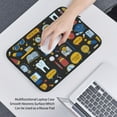 thumbnail image 6 of Pofeuu Teeth Print Laptop Carrying Case,13-15-Inch Laptop and Tablet, Sleek Design, Durable and Water-Repellent Fabric, Business Casual or School-15 inch, 6 of 8