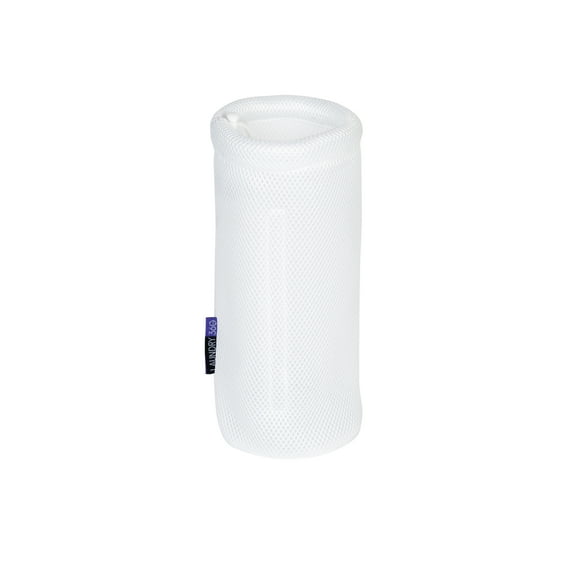 Laundry 360 Sanitized Sock Saver Wash Bag Polyester Mesh in White 5" x 12"