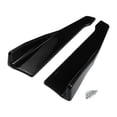thumbnail image 1 of Kit de difusor divisor de rocker exterior Unique Bargains de 48 cm/18.9 in, universal, de alta resistencia, ABS negro, 1 of 7