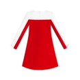 thumbnail image 3 of Girls Dress Red Christmas Stockings Xmas Candy Canes Year 5, 3 of 8