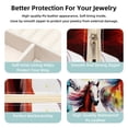 thumbnail image 3 of Horse Travel Portable Jewelry Organizer: Square Bracelet Holder, Jewelry Display, and Box for Girls and Women, 3 of 6