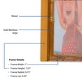 thumbnail image 3 of ArtToFrames 16x20 Inch Gold Bamboo large Picture Frame, This Gold Wood Poster Frame is Great for Your Art or Photos, Comes with 060 Plexi Glass (4877), 3 of 7