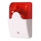 thumbnail image 5 of Sirena de alarma contra incendios sirena de alarma antirrobo fácil de instalar 12 V con luz intermitente LED para el hogar tienda oficina fábrica, 5 of 8