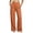 Orange, variant on hoksml Women's High Waisted Wide Leg Pants Stretch Solid Casual Trousers with Pockets for Work Office Daily Wear