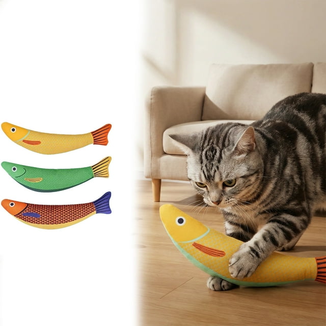 Hearth & Gear Interactive Shaped Cat Colorful For Indoor Play Stimulates Natural Instincts With Soft Materials Cat Clicker Trainer Dinosaur Dog for Large Dogs Tug for Dogs Dog Boom Aggressive Cat