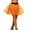 Orange, variant on Ediodpoh Carnival Tutu Dancing Skirt Three Layer Performance Skirt with Tiered Design for Contemporary Dance and Stage Show Ballet Skirt Women Blue A