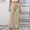 Beige, variant on BUIGTTKLOP Womens Cotton Linen Pants Drawstring High Waisted Palazzo Pants Wide Leg Loose Fitted Beach Trousers