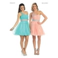 thumbnail image 1 of One Shoulder Homecoming Queen Dress, 1 of 3
