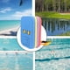 thumbnail image 5 of Tabla flotante de espuma para natación con cinturón con hebilla, ayuda para entrenamiento acuático para niños principiantes en natación, 5 of 5