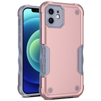 Feishell Compatible with iPhone 11 Case,  Armor Heavy Duty Shockproof Drop Protective Dustproof Full Body Rugged 3-Layer Military Tough Durable Cover for iPhone 11,
Rosegold