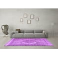 thumbnail image 3 of Ahgly Company Indoor Rectangle Persian Purple Traditional Area Rugs, 3' x 5', 3 of 4