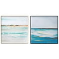 thumbnail image 1 of Framed Canvas Wall Art Ocean - Set of 2, 1 of 3