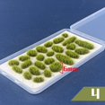 thumbnail image 4 of ZheElen 25x Simulation Cluster Grass for Train Scenery Decor Accessory Light Green 6mm 1Set, 4 of 6