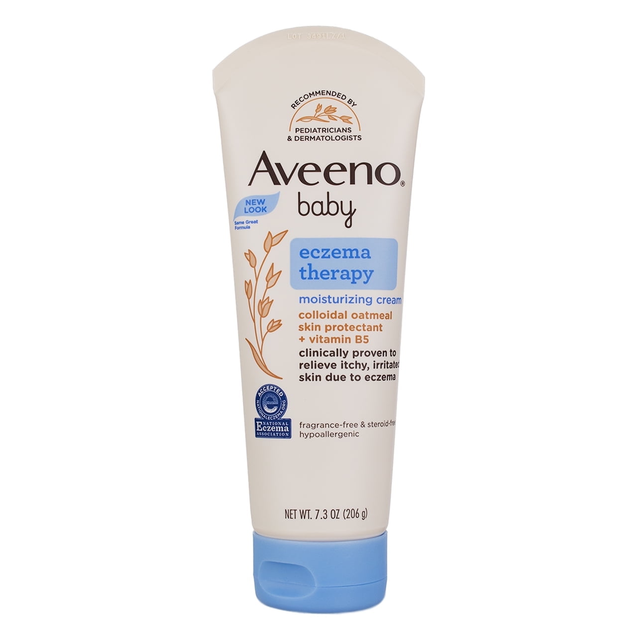 Aveeno Baby Eczema Therapy Moisturizing Cream, Unscented, 7.3 oz (1 Pack)