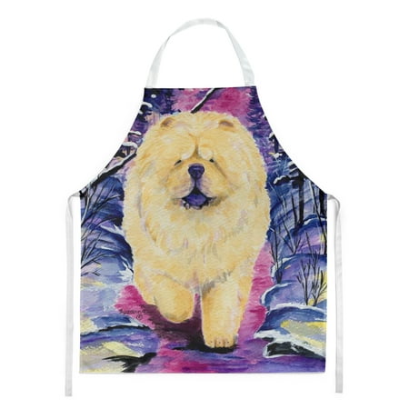 

Carolines Treasures SS1005APRON Chow Chow Apron Large multicolor