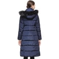 thumbnail image 2 of Orolay Women's Puffer Faux Fur Hood Long Down Coat, 2 of 4